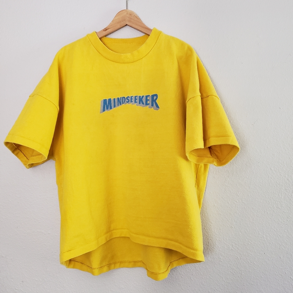 Yellow mindseeker oversized shirt
